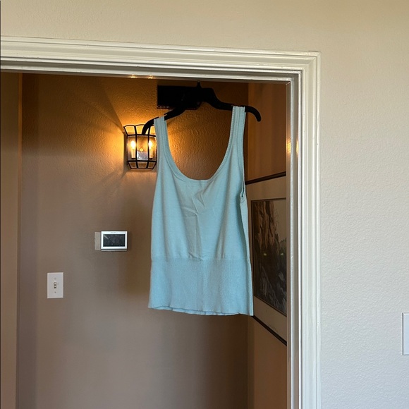 CAbi Cardigan Sweater | Tank Set In Aquamarine Style Numbers 212 & 213 - Picture 4 of 7